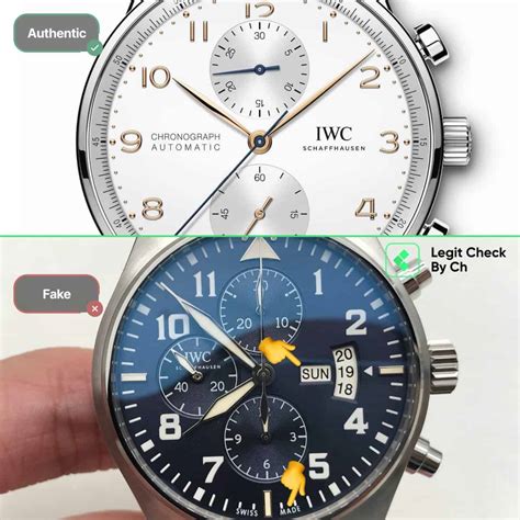 iwc real vs fake|is iwc genuine.